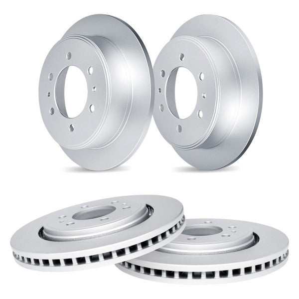 R1 Concepts Brake Rotor- Carbon Coated Fits INFINITI QX56