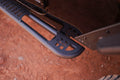 DV8 Offroad side steps installed view