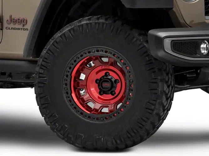 TANK BEADLOCK 17X9 5X5.0 15MM CANDY RED