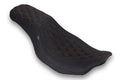 Mustang 23-25 HD Dble Diamond Low Squareback CVO Road Glide (ST), Rd Glide and Str Glide Black/MO