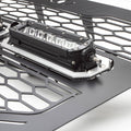1517 F150 REVOLVER GRILLE BLACK 6IN LED BAR W/HARNESS(WORKS WITH FORWARD FACING CAMERA)