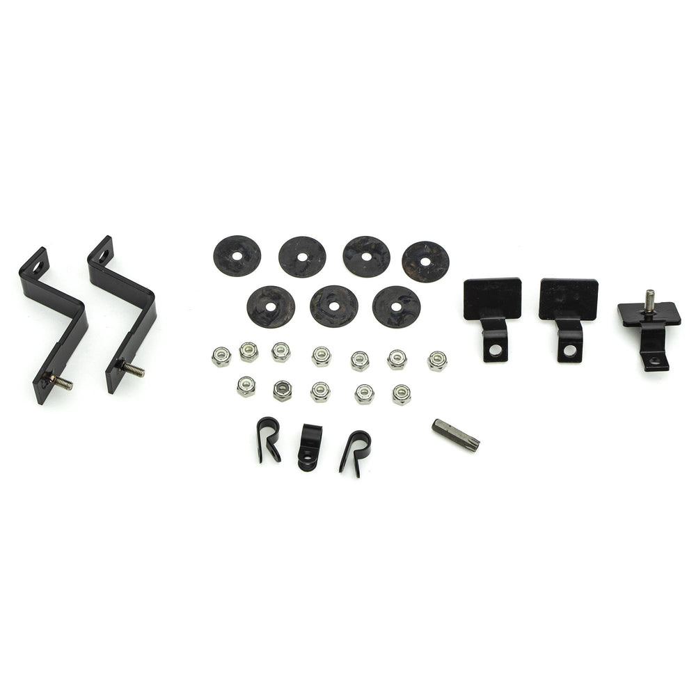 1517 F150 REVOLVER GRILLE BLACK 6IN LED BAR W/HARNESS(WORKS WITH FORWARD FACING CAMERA)