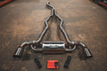 Toyota A90 Supra 3.0L, Catback, T304 SS, Brushed 5.0" Tips