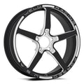 18X6 MAGNUM 2.0 5X4.75 2.7BS BLACK