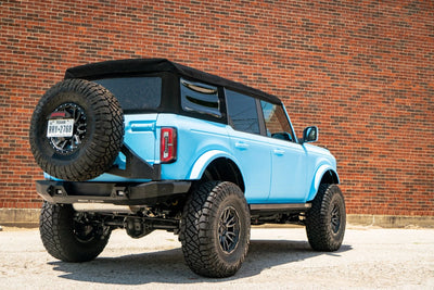 Road Armor 2021+ Ford Bronco Stealth Rear Slim Fit Bumper - Tex Blk