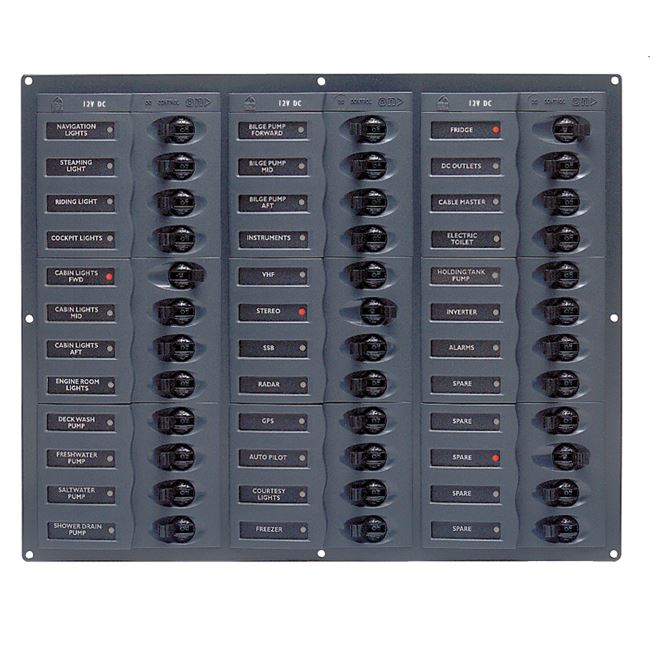 CIRCUIT DC PANEL - 36-WAY