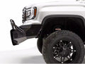 1618 SIERRA 1500 BLACK STEEL PRERUNNER GUARD W/ TOW HOOKS