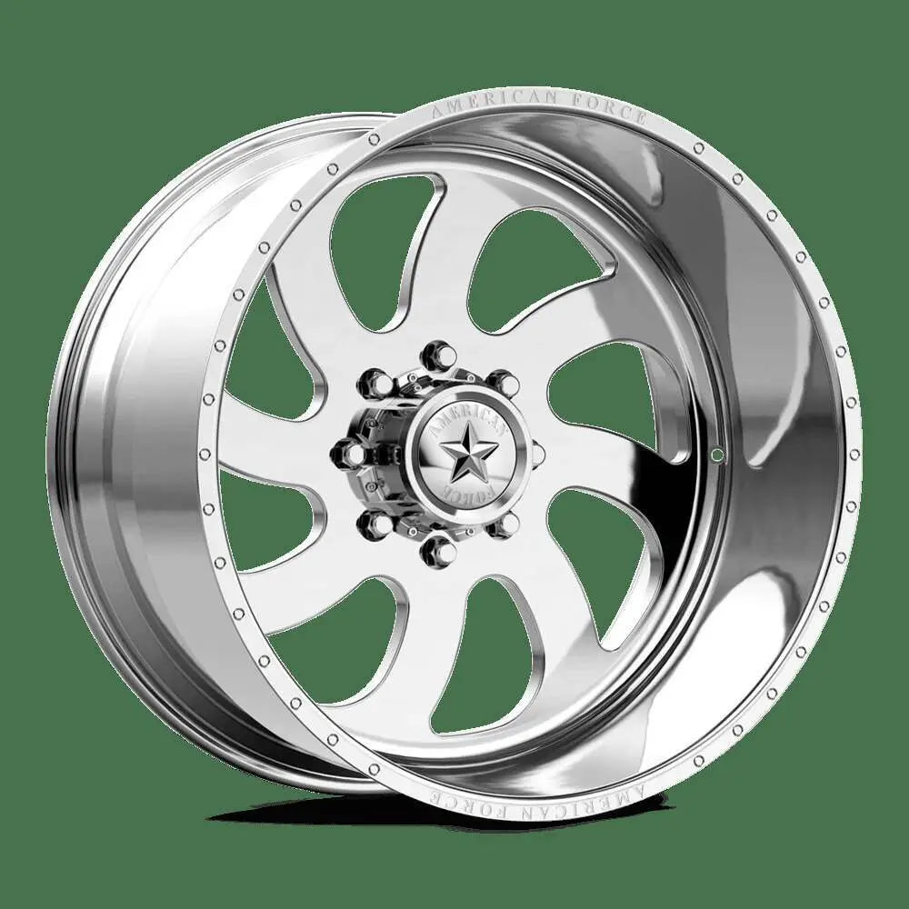 AW76 24X14 8X180 POLISHED -73MM