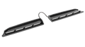 INT LIGHTBAR SPLIT TWO PIECE AMB WH