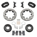 Wilwood Ford Mustang II Forged Dynalite Front Brake Kit w/ 11.38in Drilled & Slotted Rotor - Black