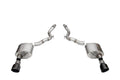 Corsa 2024+ Ford Mustang GT Sport Axle-Back Dual Rear Exit with 4.5in Black PVD Pro-Series Tips