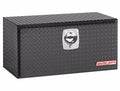 36 X 18 X 18IN UNDER BED ALUMINUM BOX TOOL COMPACT 6.5 CU FT GLOSS BLACK FINISH
