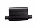 40 Series Delta Flow Chambered Muffler 40 Delta Flow 2.25 Offset In 2.25 Same Side Out -Aggressive Sound Flowmaster