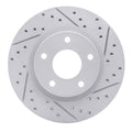 DFC 13-19 Nissan Sentra Front & Rear Drilled & Slotted Geoperformance Rotors includes Drums