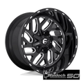 D581 17X9 5X4.5/5.0 GL-BLK-MIL -12M