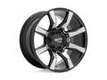 MO804 SPIDER 20X9 6X4.5/5.5 18MM GLOSS BLACK MACHINED