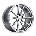 ~(45 lbs. 21X21X10)~ TSW BATHURST 19x8.5 5/120 ET35 CB76.1 SILVER W/MIRROR CUT FACE