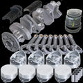 Eagle Chevy 350 2Pc 3.480in Crank 6.000in I-Beam Rod -7cc Flat Top 4.000in Pistons Rotating Assembly