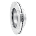 R1 11-21 Ford F-350 Super Duty 2WD Rear Right Slotted Black Brake Rotor