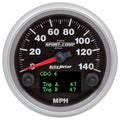 Autometer Sport-Comp II 3-3/8in 140MPH SPN 84 Speedometer