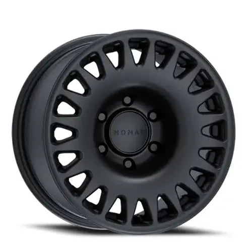 Nomad N503SB Sahara 17x8.5in / 6x139.7 BP / 0mm Offset / 106.1mm Bore - Satin Black Wheel