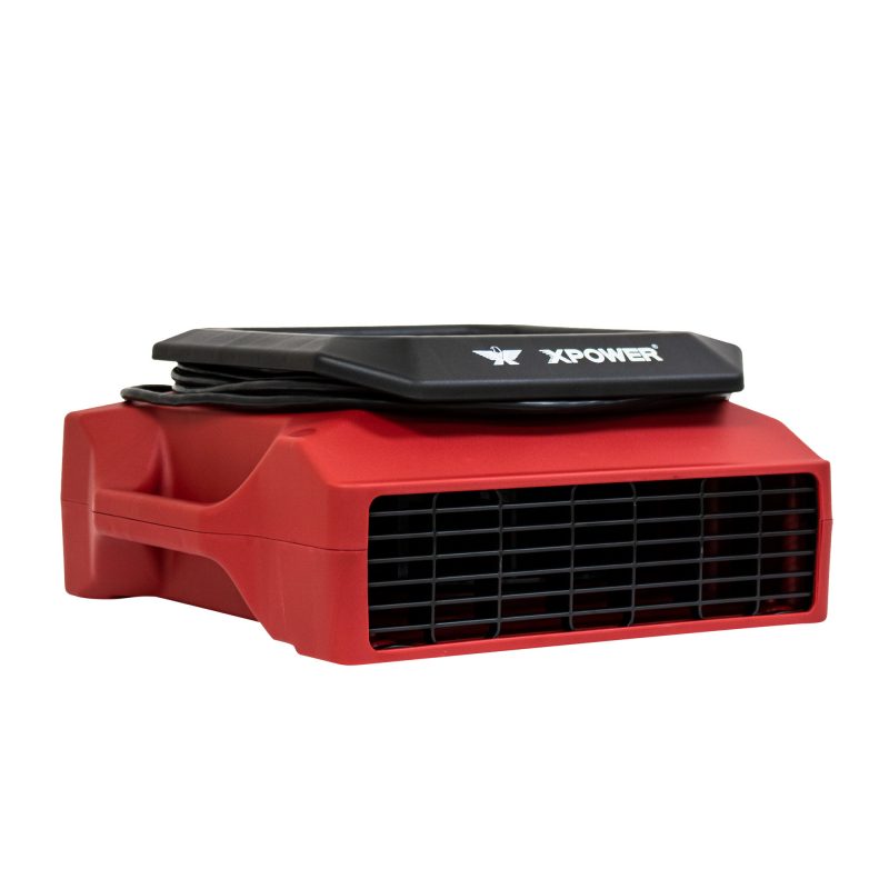 1/3HP 1050CFM 2.8AMPS 2 POSITION LOW PROFILE AIR MOVER W/ POWER OUTLETS BL