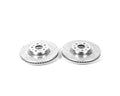 Power Stop 16-19 Cadillac CT6 Front Evolution Drilled & Slotted Rotors - Pair