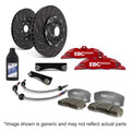 EBC Racing 99-04 Honda S2000 AP1 Red Apollo-4 Calipers 330mm Rotors Front Big Brake Kit