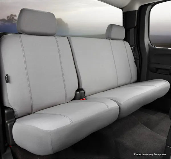 1421 TUNDRA SEAT PROTECTOR CUSTOM SEAT COVER REAR SPLIT SEAT 60/40 GRAY