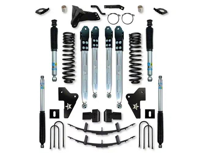 23C F450 4WD 4.0IN X FACTOR PRO SYSTEM W/ BILLET ALUMINUM ARMS