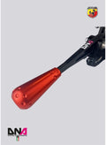 Adjustble short shifter in black anodized finish with red anodizing 695 style knob