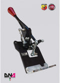 Adjustble short shifter in black anodized finish with red anodizing 695 style knob
