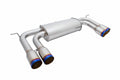 Megan Racing blue axle-back exhaust