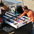 Weatherguard storage drawer installed view