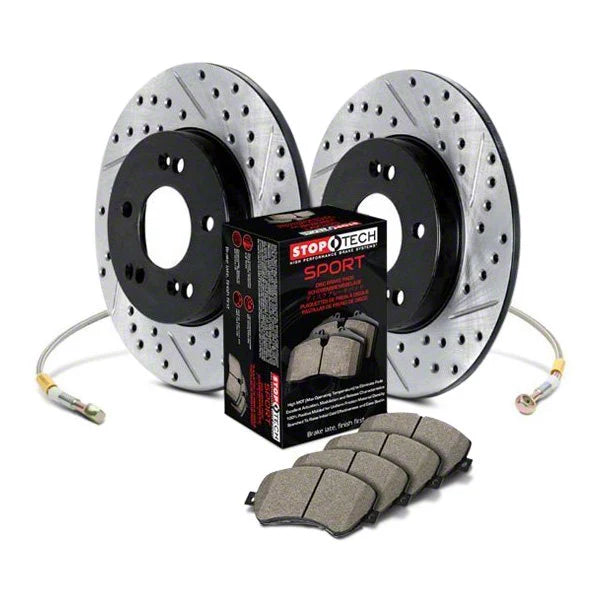 SPORT AXLE PACK, DRILLED & SLOTTED,
