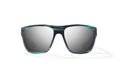 LAS ROCAS BLUE MIRROR GLASS BLACK MATTE
