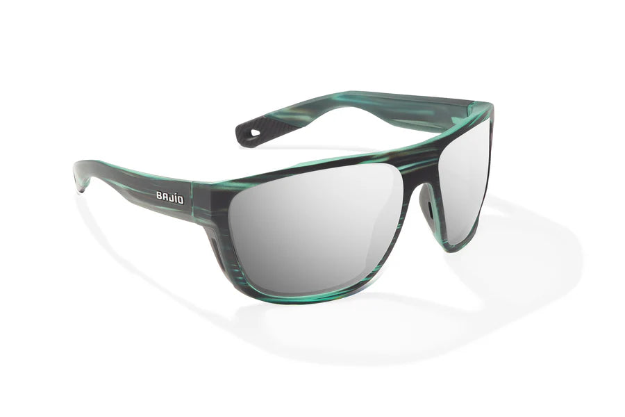 LAS ROCAS BLUE MIRROR GLASS BLACK MATTE