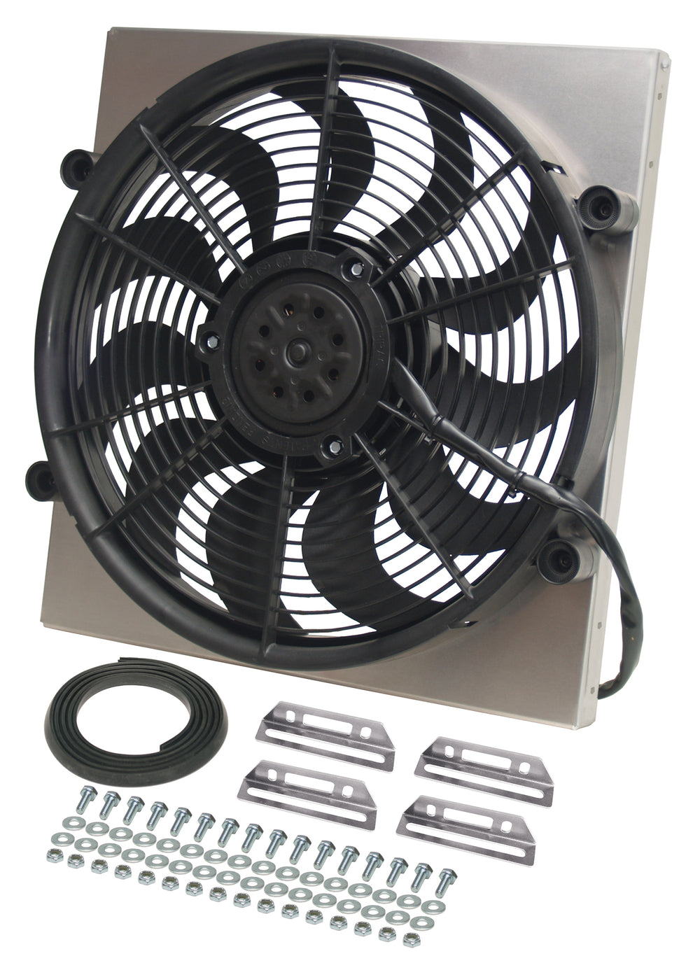 ~(13.5 lbs. 14X13X10)~ RAD Fan/Aluminum Shroud Assembly