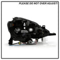 1618 SENTRA OE HALOGEN HEADLIGHT BLACK