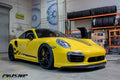 Advan GT for Porsche 21x10.5 / +50 Off / 5x130 / 71.8mm Bore / Machining and Hyper Platinum Black