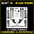 Rock Krawler 14-18 Ram 2500 HD 4x4 3.5in X Factor Suspension System
