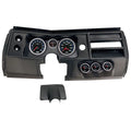 68 CHEVY CHEVELLE NO VENT 5IN X 2 & 21/16IN X 4 DIRECT FIT DASH KIT COBALT