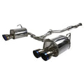 Invidia 2022+ Subaru WRX Q300 Single Layer Stainless Steel Quad Tip Cat-Back Exhaust