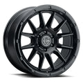 ICON Alloys Cajon 20x9 / 6x5.5 / 0mm / 5in BS Double Black Wheel