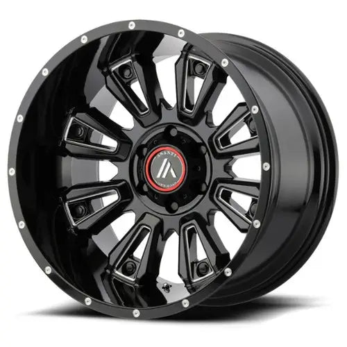 AB808 20X9 5X127.00 BLACK (18 MM)