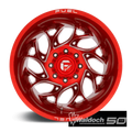 D742 22X8.25 8X200 GL-RED-MIL -202M