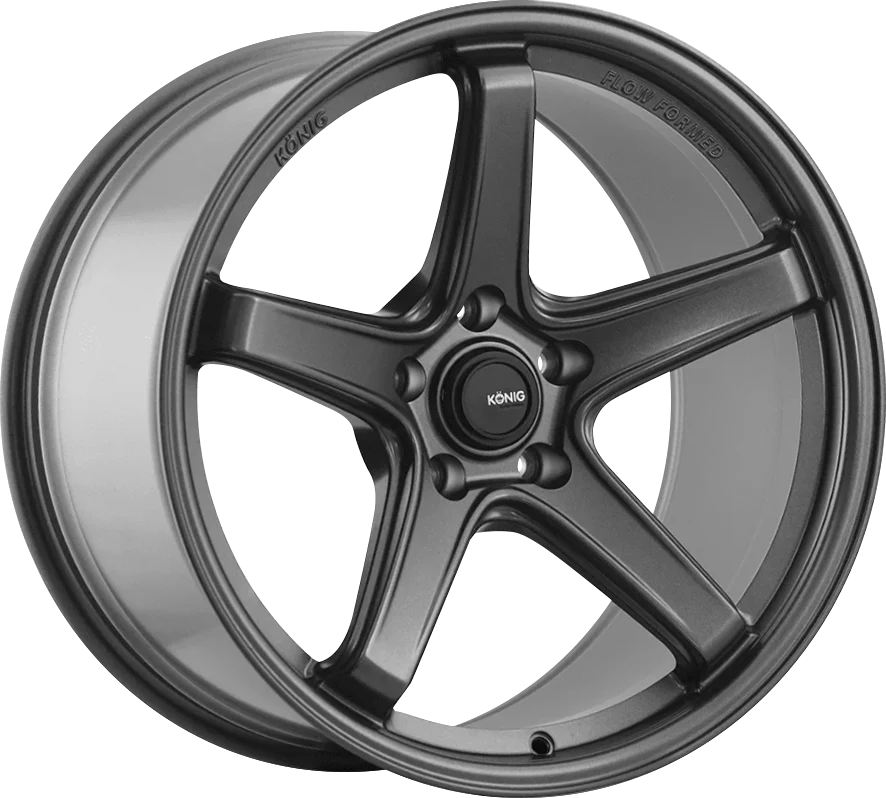 Konig Neoform 18X8.5 5X114.3 ET42 Matte Grey Flow Formed