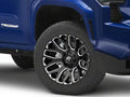 ***Discontinued***~(43 lbs. 23X23X12)~ WARRIOR 20x9 6x135.00/6x139.70 GLOSS BLACK MILLED (20 mm)