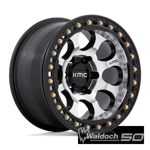 KM237 17X9 5X5.0 MACH-FC-BLK -38MM