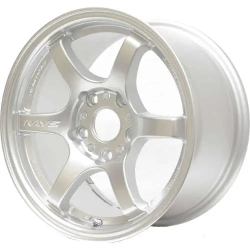 Gram Lights 57DR 15x8.0 +35 4x100 Sunlight Silver Wheel